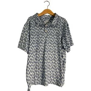Burlebo Boys Texas Bluebonnet Polo XL